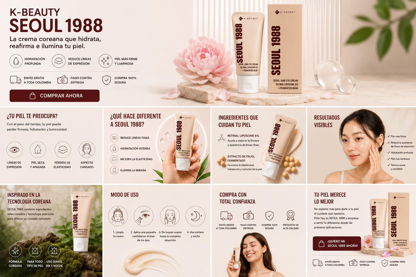 K-BEAUTY SEOUL 1988 CREMA 60 ML